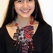 Imogen wearing Emblazoned Reef Token Neckpiece, 2006